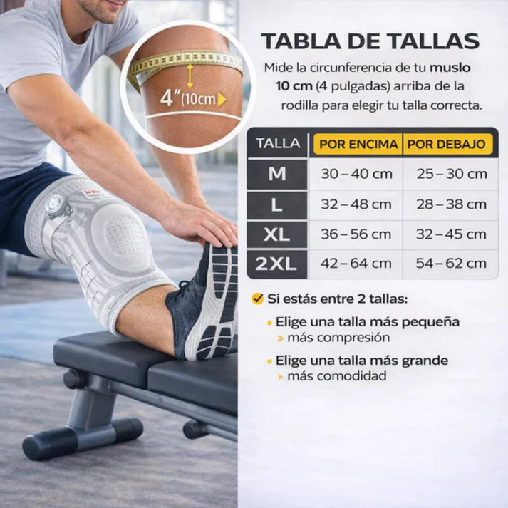 Flexora | Rodillera de Alto Soporte